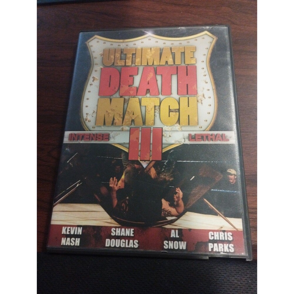Ultimate Death Match III (DVD, 2010) Kevin Nash, Al Snow - Pro Wrestling